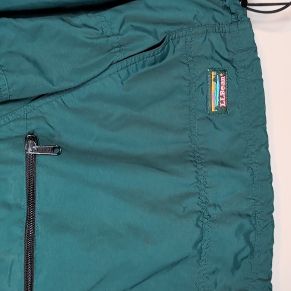 Vintage L.L Bean Anorak 1/4 Zip Windbreaker Jacket - Picture 7 of 9